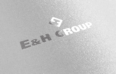 E&H Group Silver Logo Mockup.jpg - Dirim Media Webdesign- & Werbeagentur