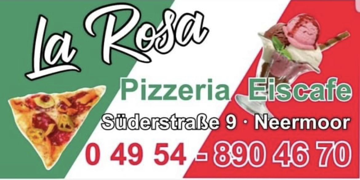 Pizzeria La Rosa Moormerland Logo