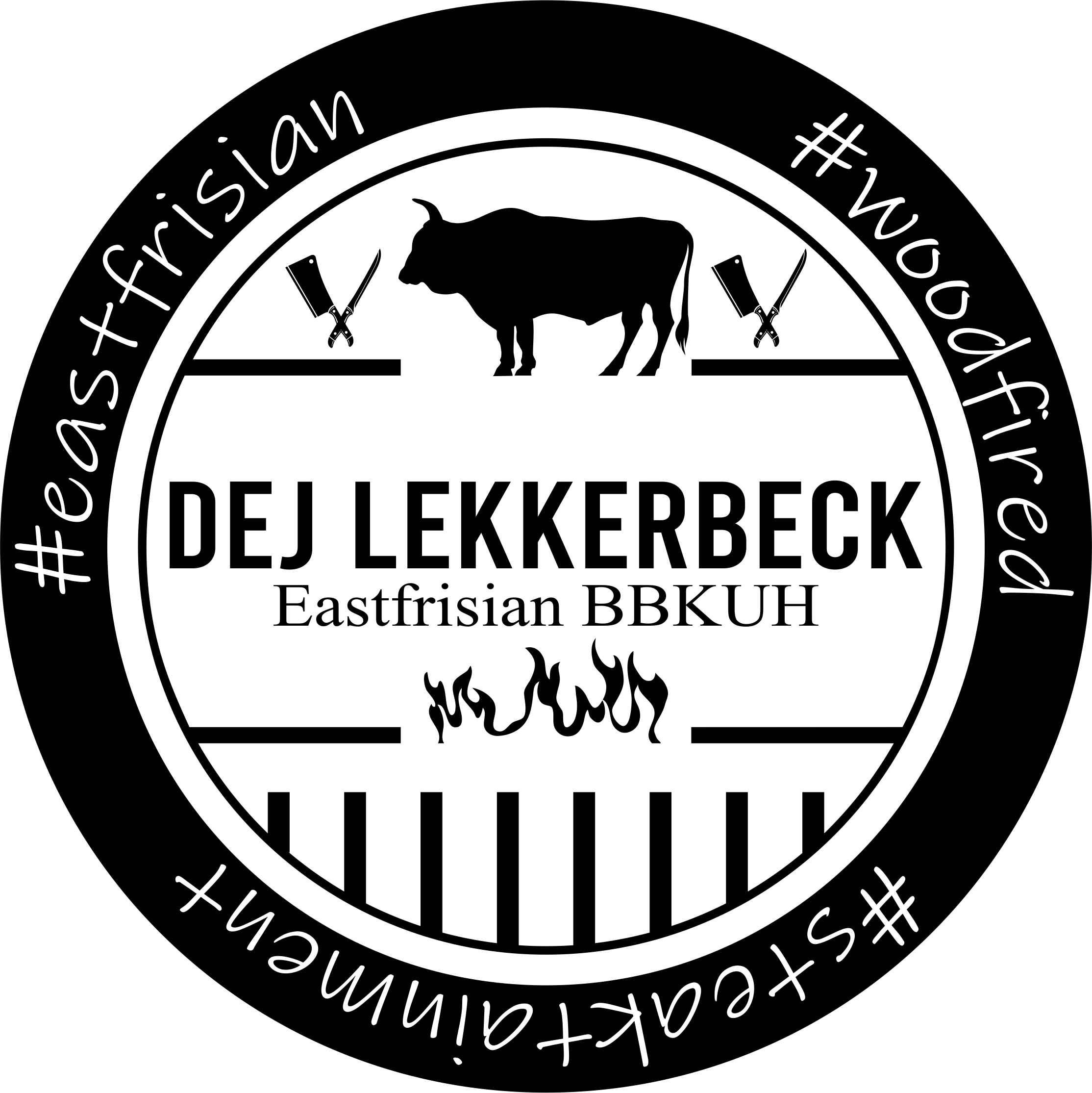 Dej Lekkerbeck - Eastfrisian BBKUH in derGenusskumpelei Logo