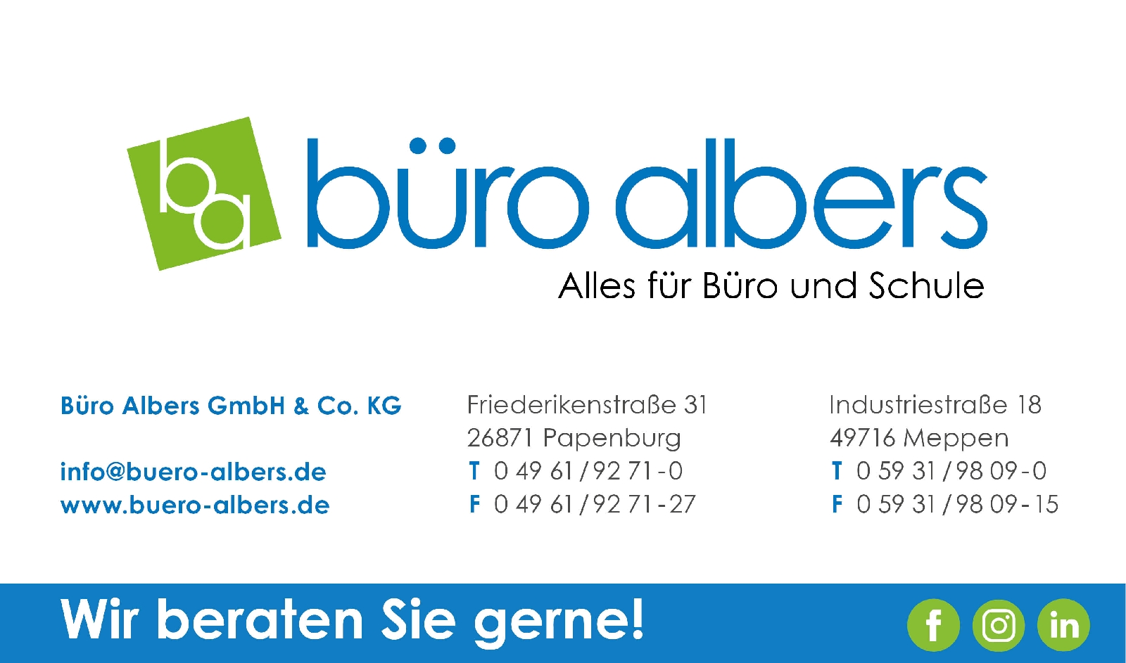 Büro Albers Gmbh & Co Kg Meppen